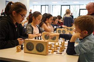 Konzentration an den Brettern
